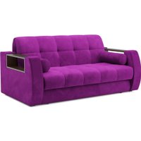 Диван Мебель-АРС Аккордеон Барон №3 ППУ 180x200 (фиолетовый)