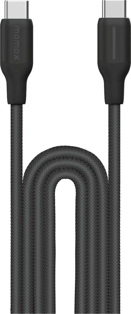 

Кабель Momax DC25D USB 3.2 Gen2 Type-C - USB 3.2 Gen1 Type-C (2 м, черный)