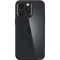 Чехол для телефона Spigen Ultra Hybrid (MagFit) для iPhone 15 Pro Max ACS06581 (черный)