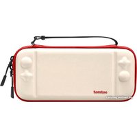 Чехол для приставки Tomtoc FancyCase G05 Slim для Nintendo Switch/Nintendo Switch OLED (белый/красный)
