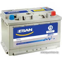 Автомобильный аккумулятор ESAN 75 R+ (75 А·ч) в Гомеле