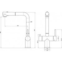 Смеситель Milacio Ultra MCU.561.GM