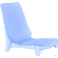 Стул Sheffilton SHT-S75 (голубой/хром лак)