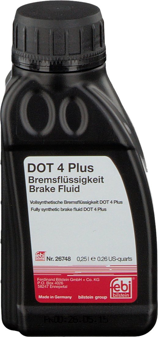 

Тормозная жидкость Febi bilstein DOT 4 Plus 0.25л