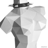 PaperCraft PAPERRAZ Скульптура Ольга (белый)