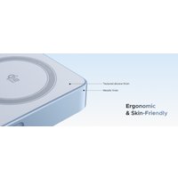 Внешний аккумулятор Ugreen MagFlow PB773 10000mAh (голубой)