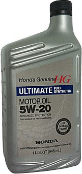 

Моторное масло Honda Full Synthetic 5W-20 SN (08798-9038) 0.946л