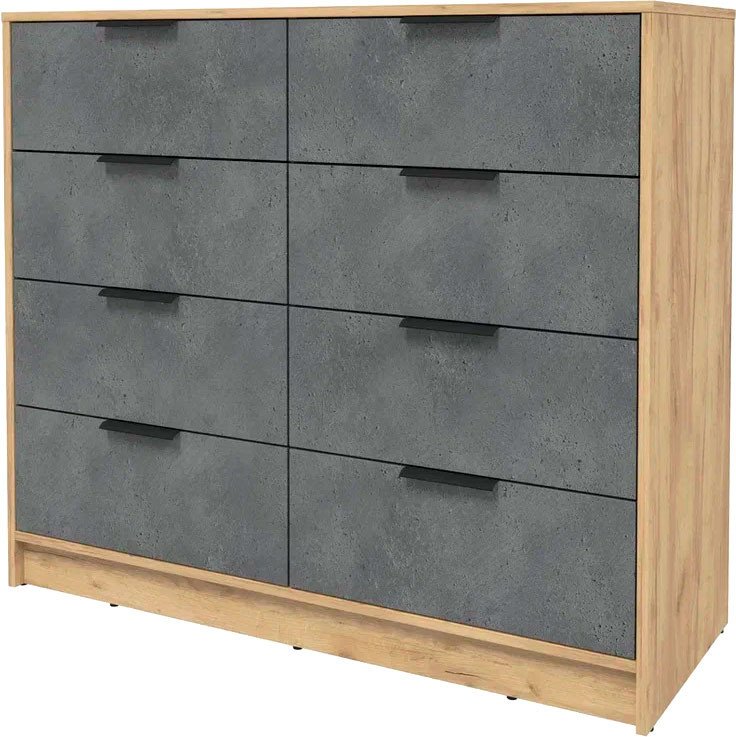 

Комод Интерлиния Концепт КТ-К117 (бетон портленд/дуб золотой)