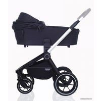 Универсальная коляска Rant MOWbaby Zoom PU (2 в 1, silver black)