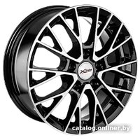 Литые диски X'trike X-135 16x6.5" 5x114.3мм DIA 60.1мм ET 40мм BK/FP