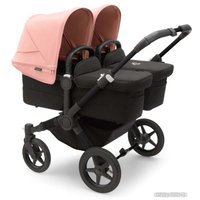 Универсальная коляска Bugaboo Donkey 5 Twin (Black/Black/Morning Pink)