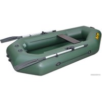 Моторно-гребная лодка Муссон S-230 (зеленый)