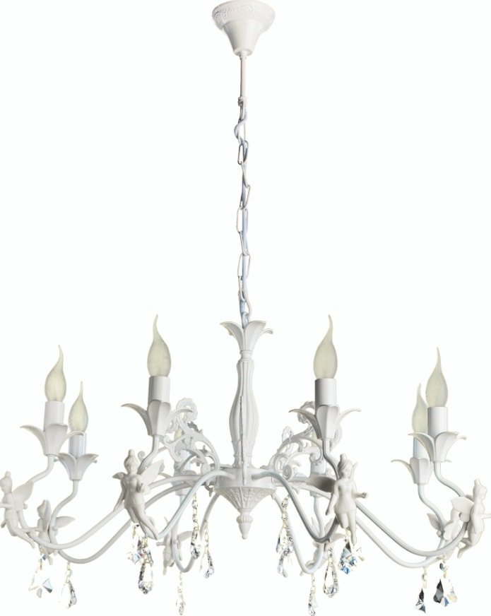 

Подвесная люстра Arte Lamp Angelina A5349LM-8WH