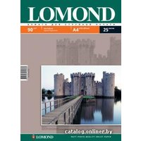 Фотобумага Lomond Матовая А4 90 г/кв.м. 25 листов (0102029)