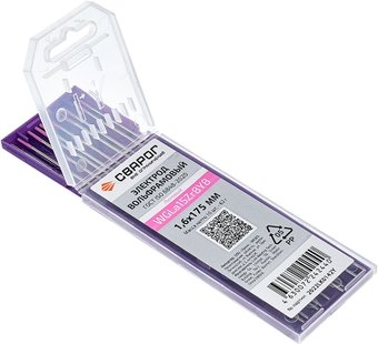 Электрод Сварог WGLa 15Zr8Y8 D 1.6x175 99578