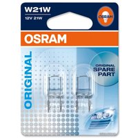 Галогенная лампа Osram W21W Original Line 2шт [7505-02B]