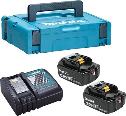 

Аккумулятор с зарядным устройством Makita BL1840B + DC18RC (18В/4.0 а*ч + 18В)