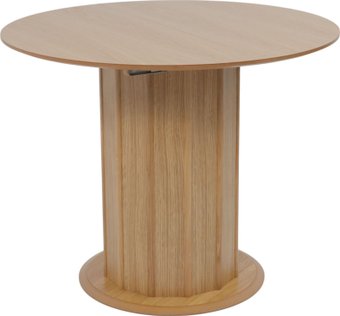 Кухонный стол Оримэкс Олаф-М 950-1250x950 (светлый дуб без тонировки/светлый дуб)