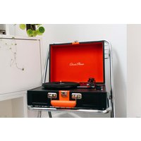 Виниловый проигрыватель Lenco TT-110 (черный/красный)