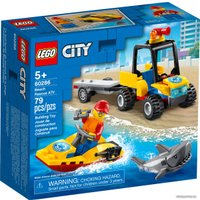 Конструктор LEGO City 60286 Пляжный спасательный вездеход