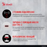 Геймпад A4Tech Bloody GPW50 (белый)