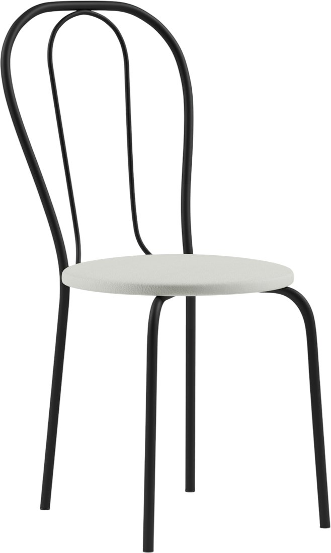 

Стул Mio Tesoro Тюльпан Плюс (молочный/черный)