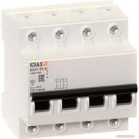 Выключатель автоматический КЭАЗ ВА47-29-4D1-УХЛ3 253156