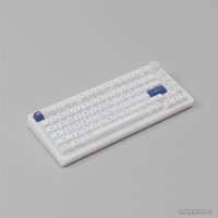 Клавиатура Akko PC75B Plus White & Blue (Akko CS Jelly Black)