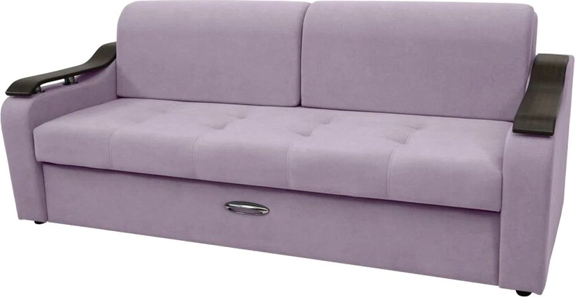 

Диван Сириус Лидер-4 ППУ 225x110 (Eva 13 велюр светло-фиолетовый)