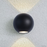 Фасадный светильник Elektrostandard 1566 Techno LED Diver (черный)
