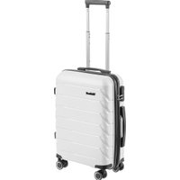 Чемодан-спиннер DoubleW YF-PP02 (S, белый)