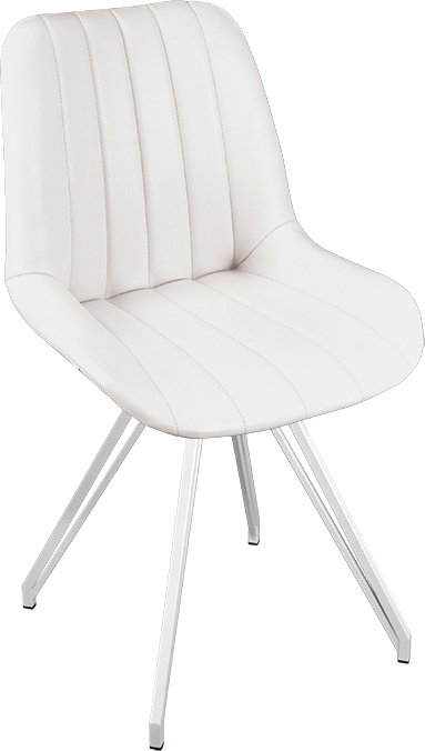 

Стул Трия Марвел К4 исп.2 (белый матовый/кож.зам Polo White)