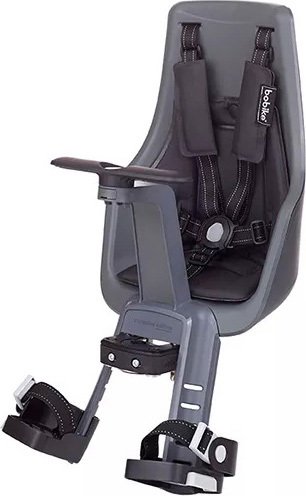 Детское велокресло Bobike Exclusive Mini Plus (urban grey)