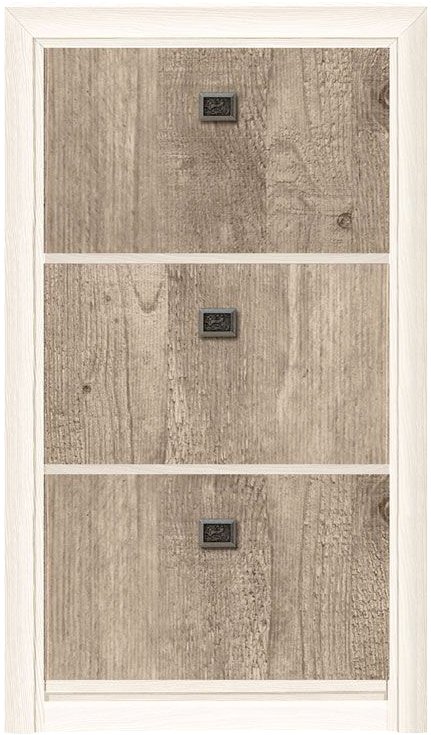 

Тумба для обуви Black Red White Коен BUT3D (ясень снежный/сосна натуральная)