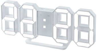 Настольные часы Perfeo Luminous PF-663 (белый/белый)