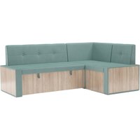 Угловой диван Мебель-АРС Таллин 191x83x121 (голубой Luna 089)