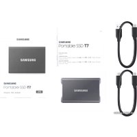 Внешний накопитель Samsung T7 2TB (серый)