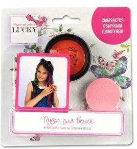 Пудра для волос детская Lukky Т11914 (красный)