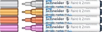 Набор маркеров Schneider Paint-It 011 ML01111501 (4 цвета)