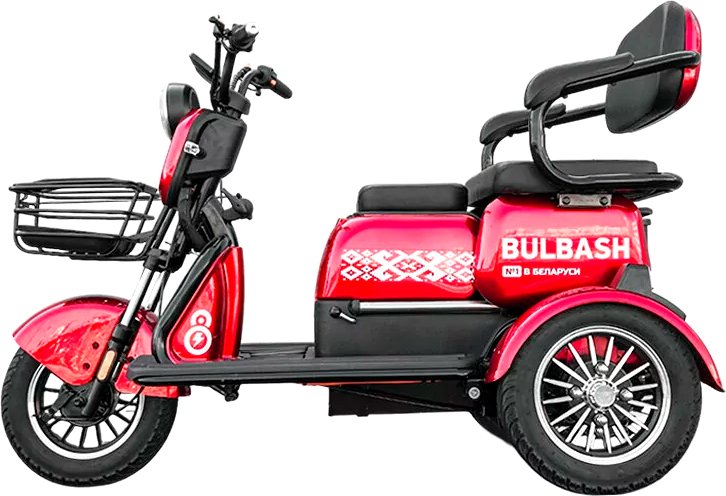 

Электроскутер Smart8 Bulbash S (красный)