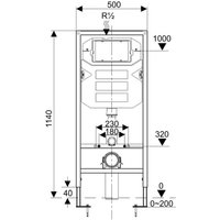 Инсталляция для унитаза Керамин ИнВолл Комфорт K130-A02-EEA1