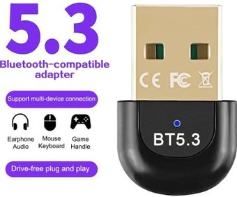 Bluetooth адаптер USBTOP USB2.0 - Bluetooth v5.3 556516