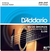 Струны для гитары D'Addario EJ36