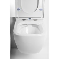 Унитаз подвесной BelBagno Alpina BB10100CHR/SC