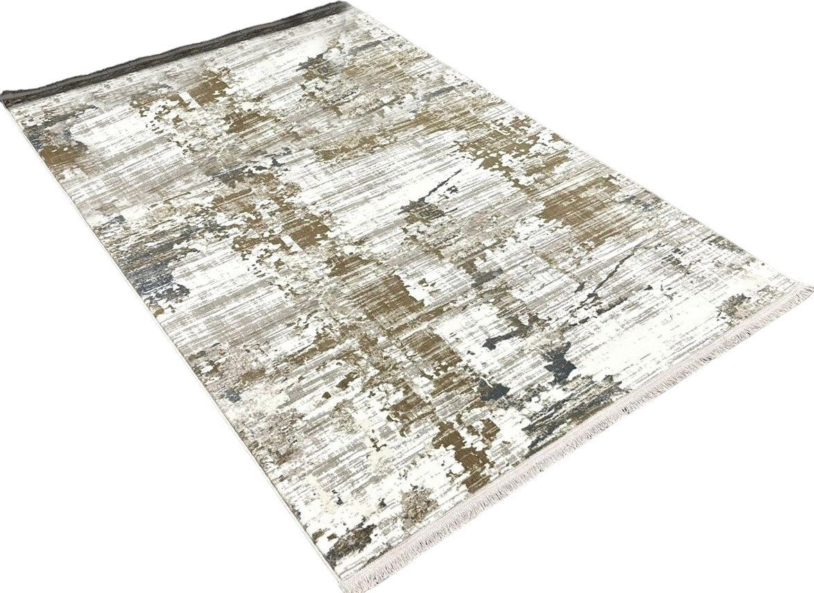 

Ковер для жилой комнаты Radjab Carpet Валенсия Прямоугольник 10543RK 1.6x3 (cream/vizon)