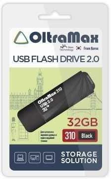 

USB Flash OltraMax 310 32GB (черный)