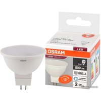 Светодиодная лампочка Osram LV MR1675 10 SW/865 230V GU5.3 RU 110