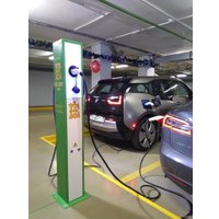 Зарядная станция TZone Mode 3 (J1772/2 коннектора - вилка)