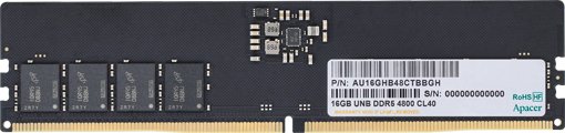 

Оперативная память Apacer 16ГБ DDR5 4800МГц AU16GHB48CTBBGH