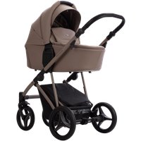 Универсальная коляска BEBETTO Pelpasso 2в1 Pro (04 Kaszmir/светло-бежевая кожа)